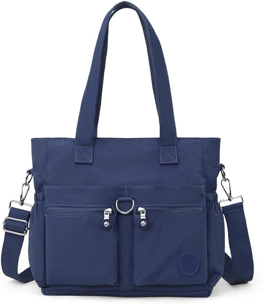 Collsants Tote Bag for Women Nylon Purse and Handbags Tote Purse Crossbody Bag Messenger Bag