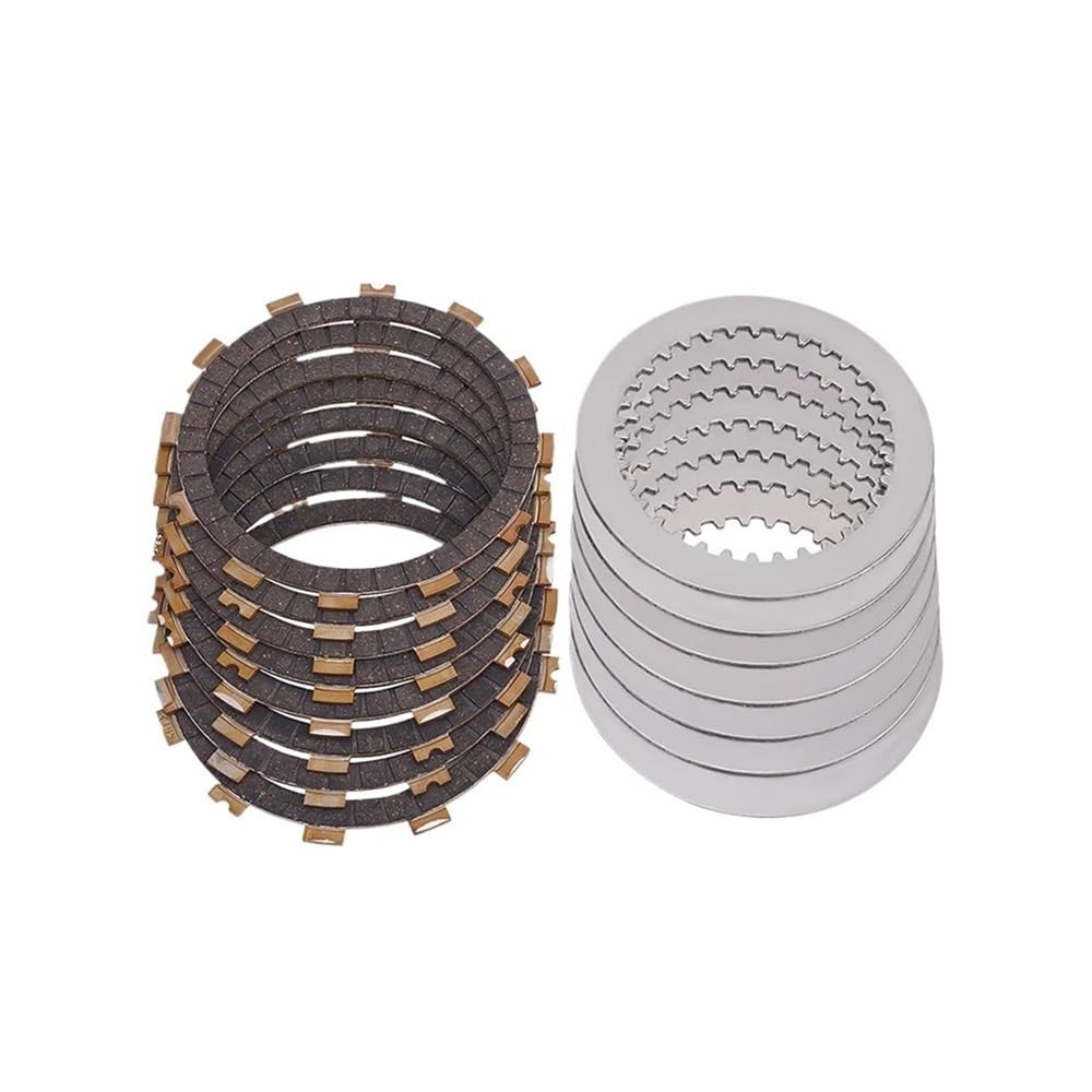 Kit disques friction embrayage acier anti-surchauffe pour KX250F 08-18