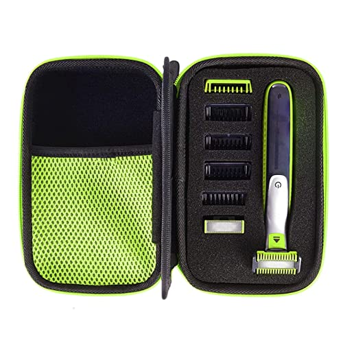 Estojo Rígido para Norelco QP2520 QP2530 QP2620 QP2630, Substituição de Estojo de Viagem, Bolsa de Armazenamento de Estojo Protetor para OneBlade, Aparador de Barbear