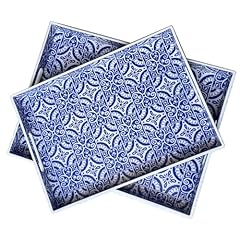 Rectangle Blue White 2