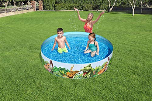 Bestway BW55022-20 Dinosaurous Fill 'N Fun Kiddie peuterbad, 1,83 m x 38 cm - Image 3