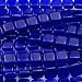 Czechmate 6mm Square Glass Czech Two Hole Tile Bead - Cobalt