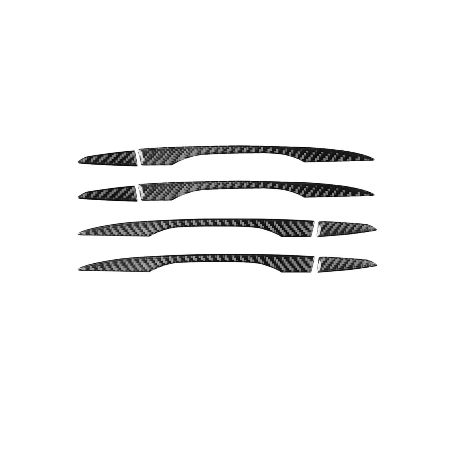 QBKGMEWCA Center Console Gear Shift Vent Interior Trim Compatible for Civic 10th Generation (2016-2019 Models) Carbon Fiber(Type24)