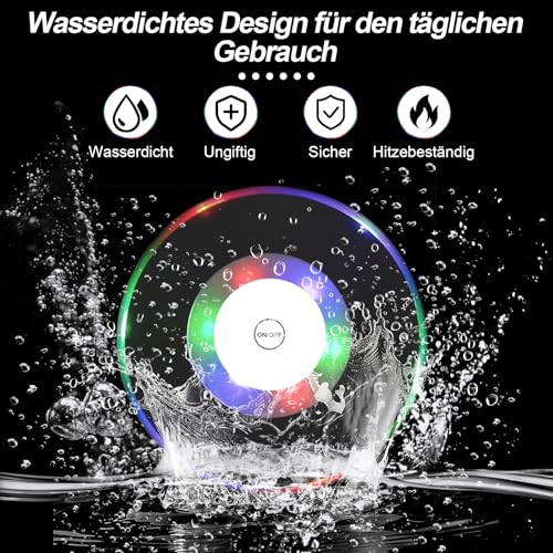 QESSUVNC 10 Stück LED Untersetzer,Bunt LED Untersetzer mit 7 Lichtmodi, 10CM Acryl Rund Wasserdichtes Untersetzer für Hochzeiten Bar Geburtstage Leuchtende Untersetzer Gläser Party