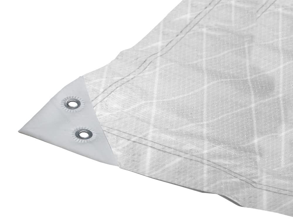 Faithfull White Tough-Tarp Tarpaulin 6 X 4M