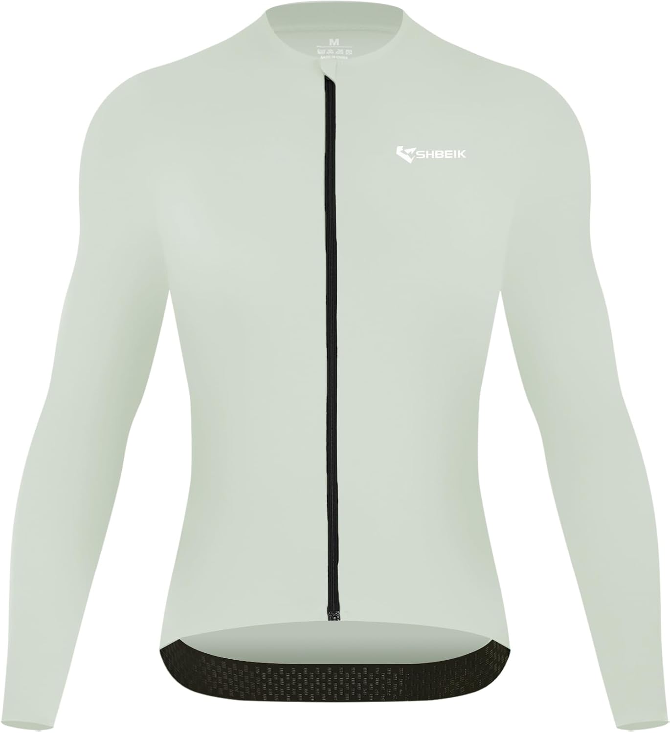 Men's Cycling Jersey Long-Sleeved Made of Polyester-Spandex Milk Silk Fabric, Soft, Comfortable, Quick-Drying and Breathable - Image 3