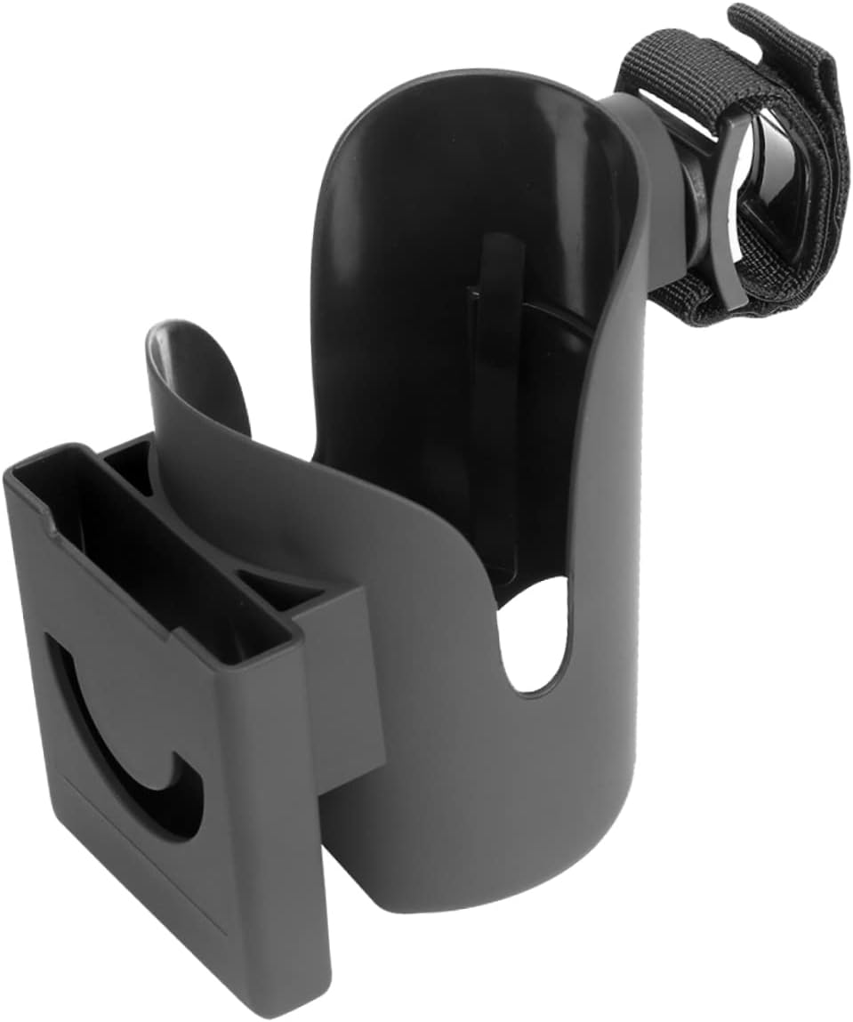 Toddmomy Universal 2-in-1 Cup for Baby Stroller Mobile Phone Rack Rack for Parents Go