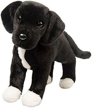 Douglas Twister Black Lab/Pit Bull Mix Plush Stuffed Animal | 16-inch Long