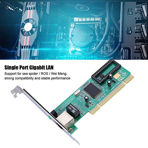 Tarjeta de Red PCI, un puerto 8169, 10/100/1000 Mbps Ethernet Gigabit para accesorios de computadora miniatura 4