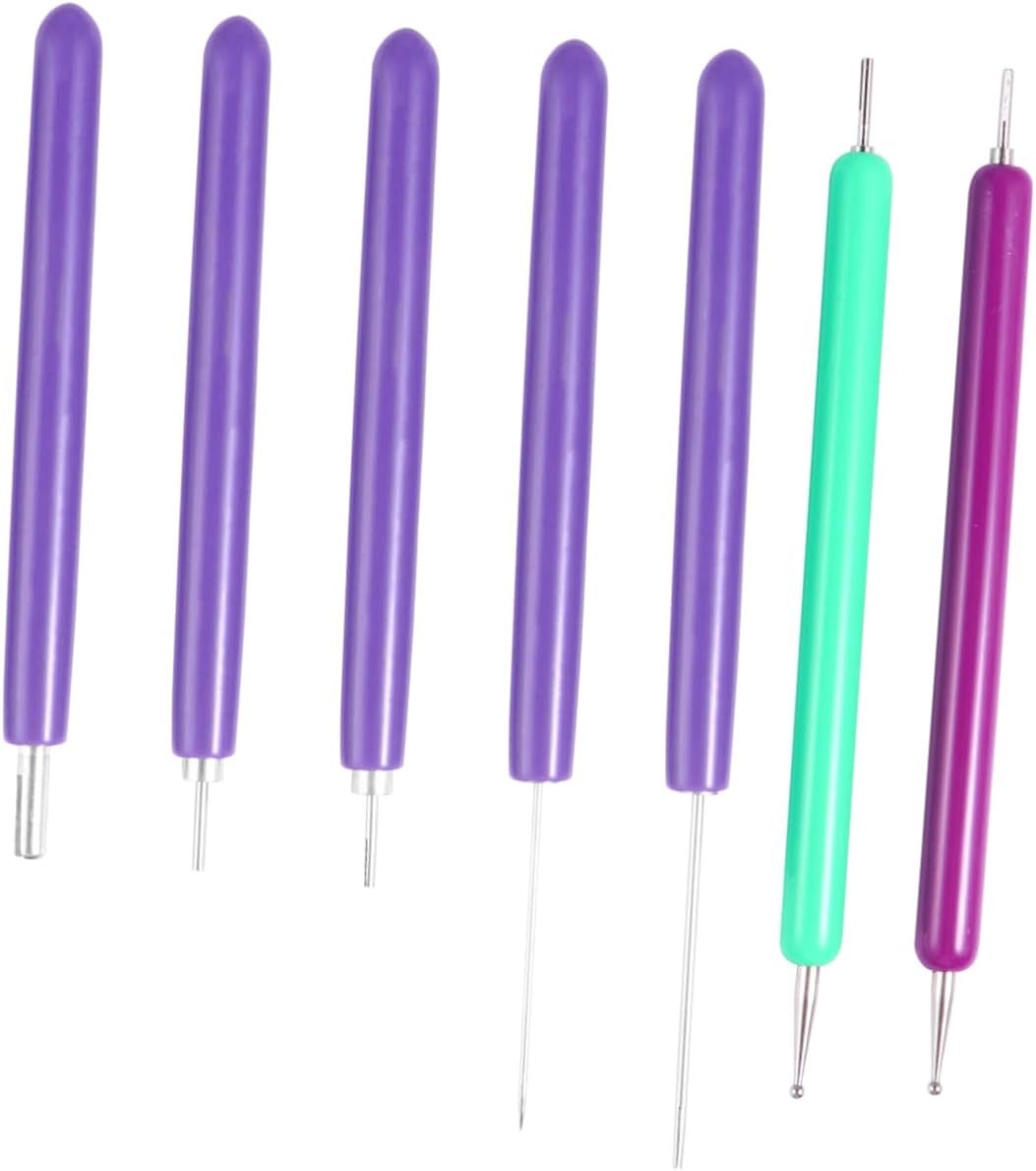 KAILIKETIY 7pcs DIY Paper Quilling Tool Kit Rolling Pen for Crafts Handmade Craft Tool Material DIY Random Color