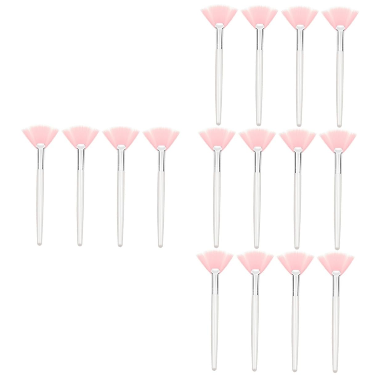 Gogogmee 4sets Blush Makeup Brush Set Facial for Facials Highlighter Foundation Multi-function Makeup Set Pink 4pcs * 4