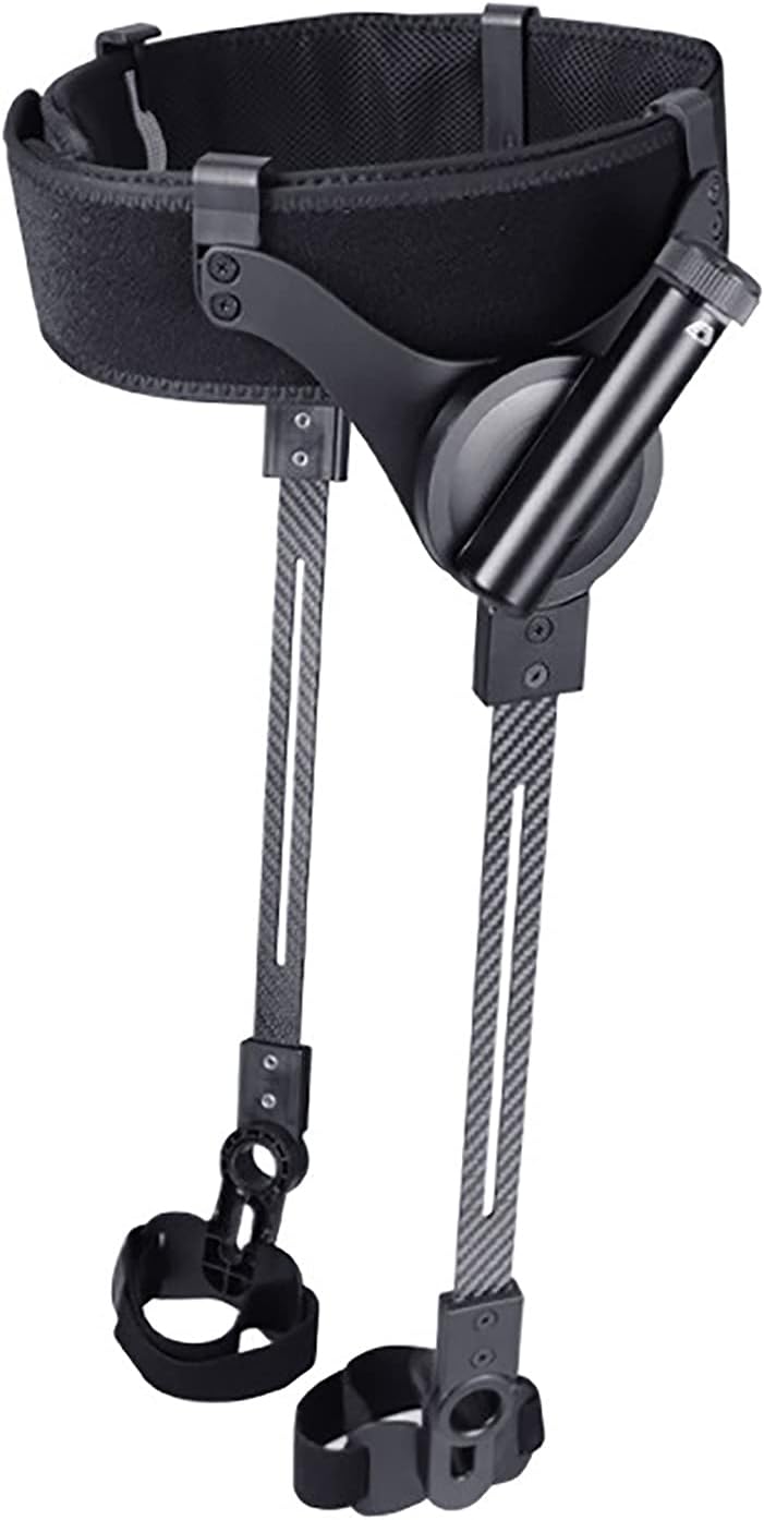 Stroke Hemiplegia Rehabilitation Training Walking Aids, Ergonomic Lightest Weight and Three-Speed Adjustment Stand Up Mobility Aid, for Elderly, Seniors & Handicap(Size:S Code,Color:Legs)