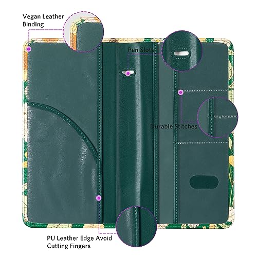 Image of CoBak Car Registration and Insurance Holder | Vehicle Glove Box Organizer, Auto Truck Compartment Document Case with Magnetic Closure for Insurance & Driver License