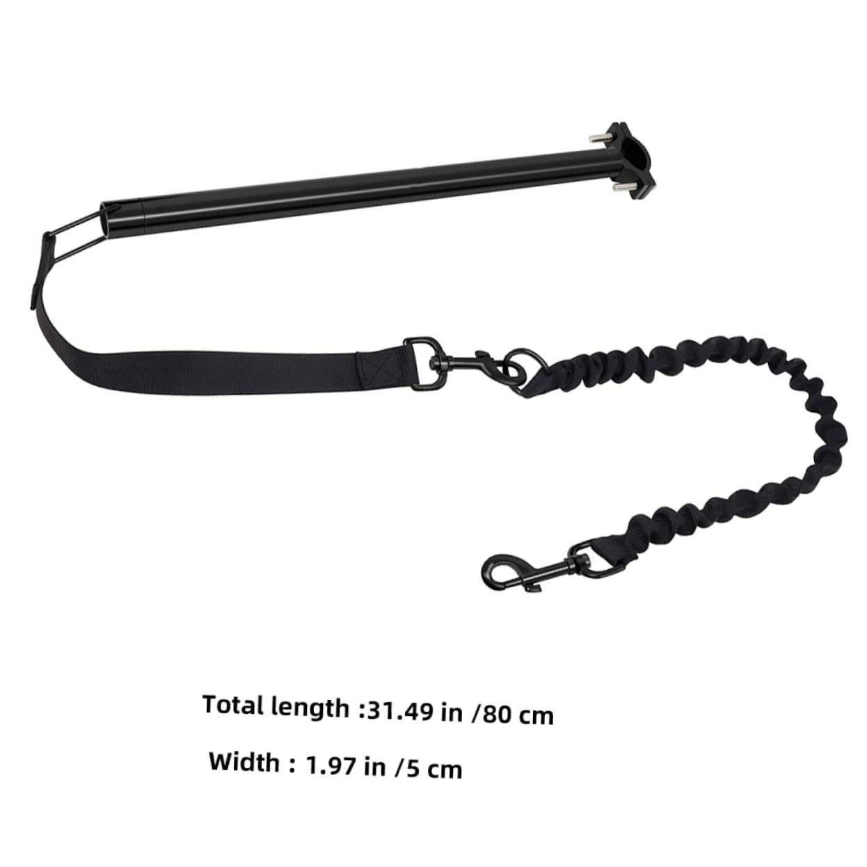 Guinzaglio per Cani da Bicicletta Robusto Design Ergonomico Oxford e Lega, Adatto per Cani Piccoli e Medi Durante Viaggi o Attività Indoor