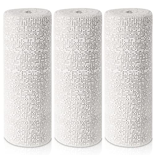 45ft - 211ft Plaster Cloth Rolls White Gauze Strips Wrap Bandages for Craft Belly Cast Mask Making Body Molds Scenery Art(8inch x 45 Feet, White)
