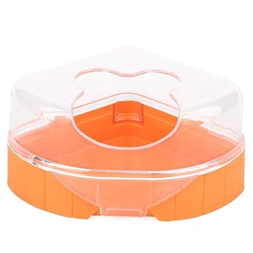 Portable Lightweight Sauna Room, Hamster Toilet, Simple Sturdy Convenient Compact for Hamster Pet Baby Pet Hamster Small Pet
