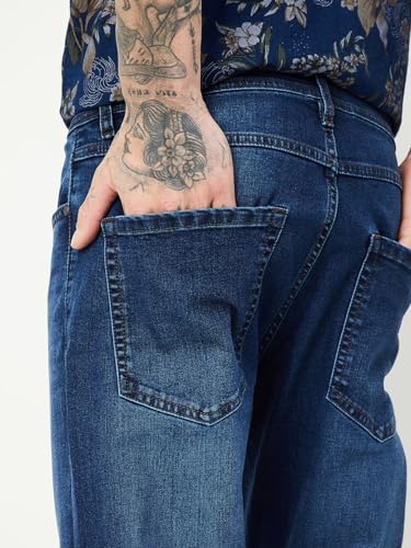 Image of Max Men Mid Rise Regular Fit Pants
