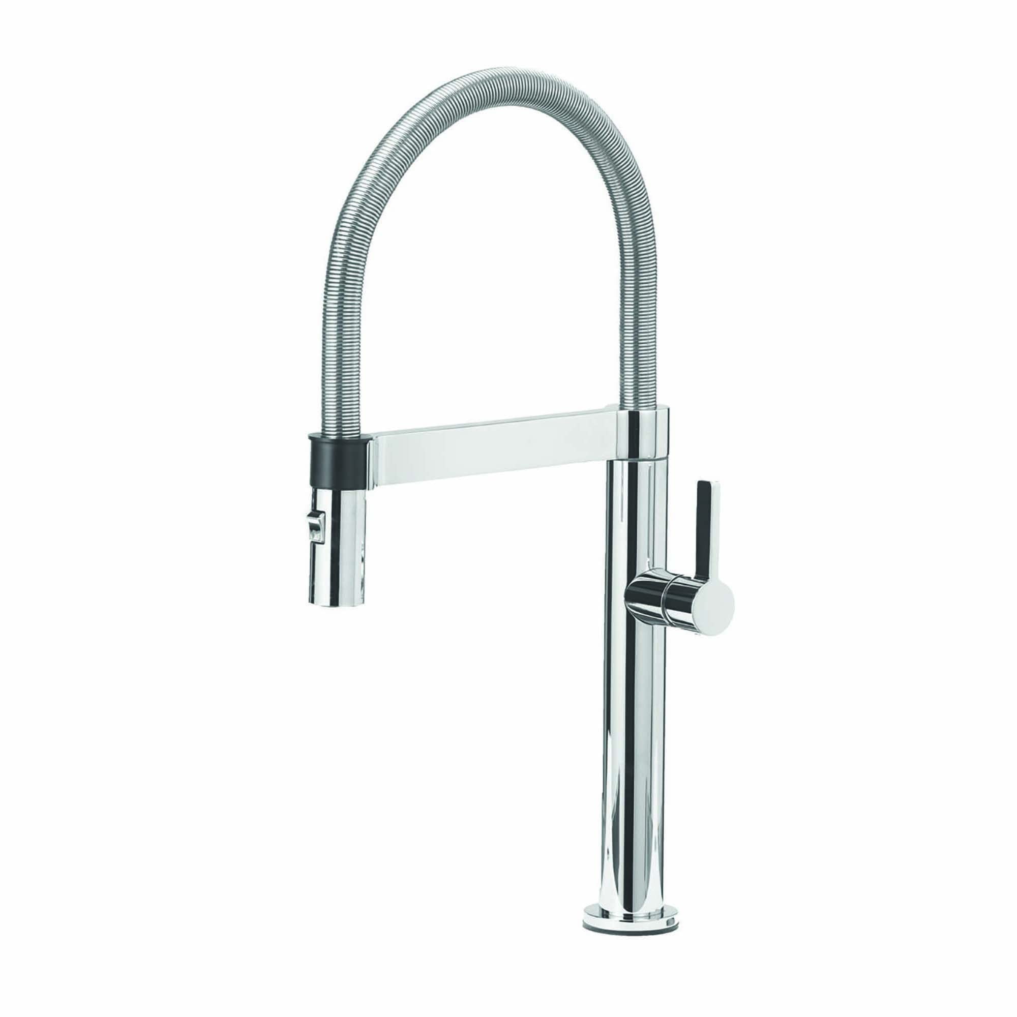 BLANCO CULINA MINI Semi-Pro Kitchen Faucet in Polished Chrome
