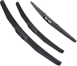 Palhetas Limpador De Parabrisa para mitsubishi pajero shogun 2007-2015, 20 "/22"/12 "lâminas de limpador dianteiras e traseiras