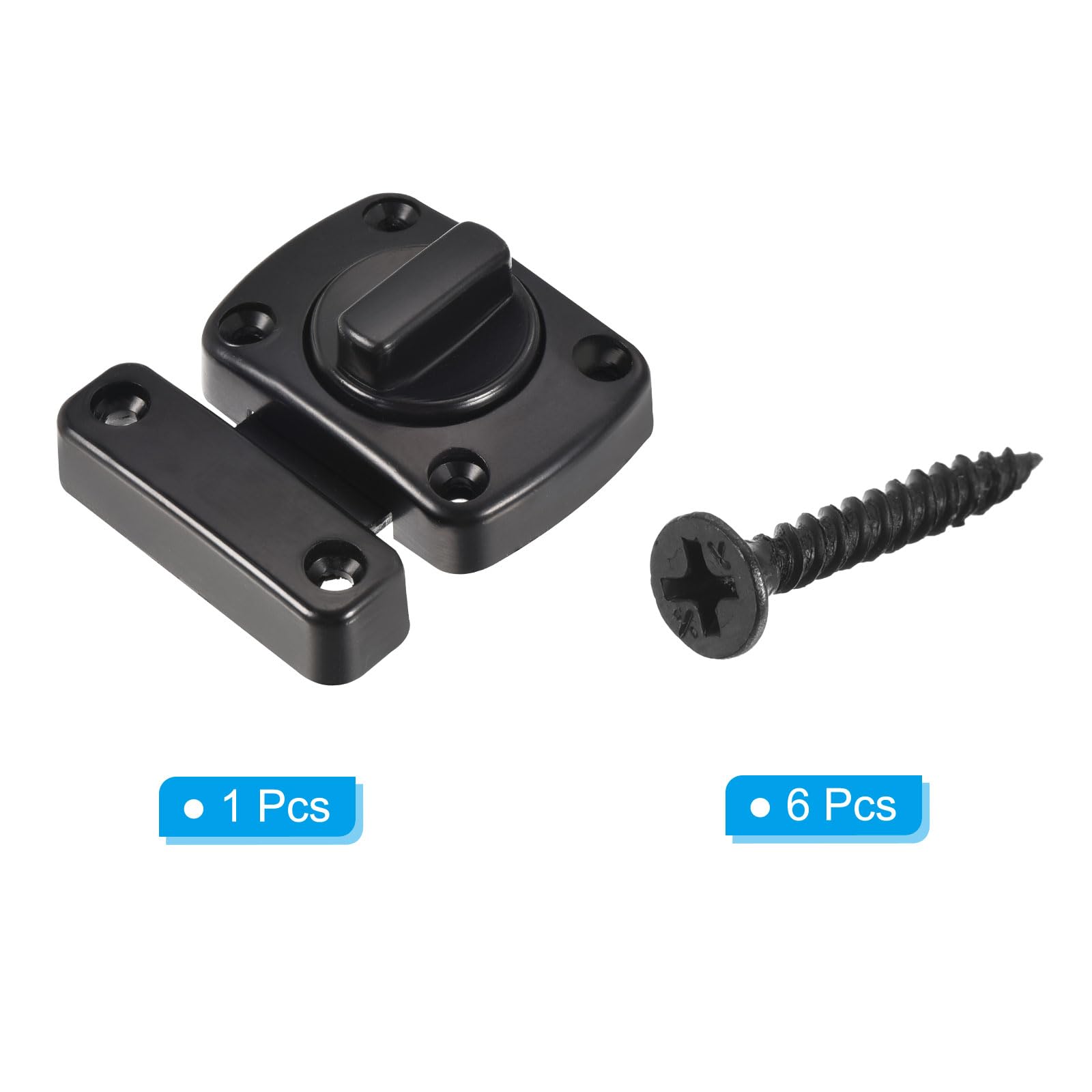 くろらべるページ Amazon | PATIKIL スイベルボルトラット スイベルラッチロック