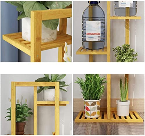 Support de plante en bois 7 étages pour optimiser les petits espaces - 4