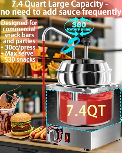 Commercial Nacho Cheese Warmer Machine