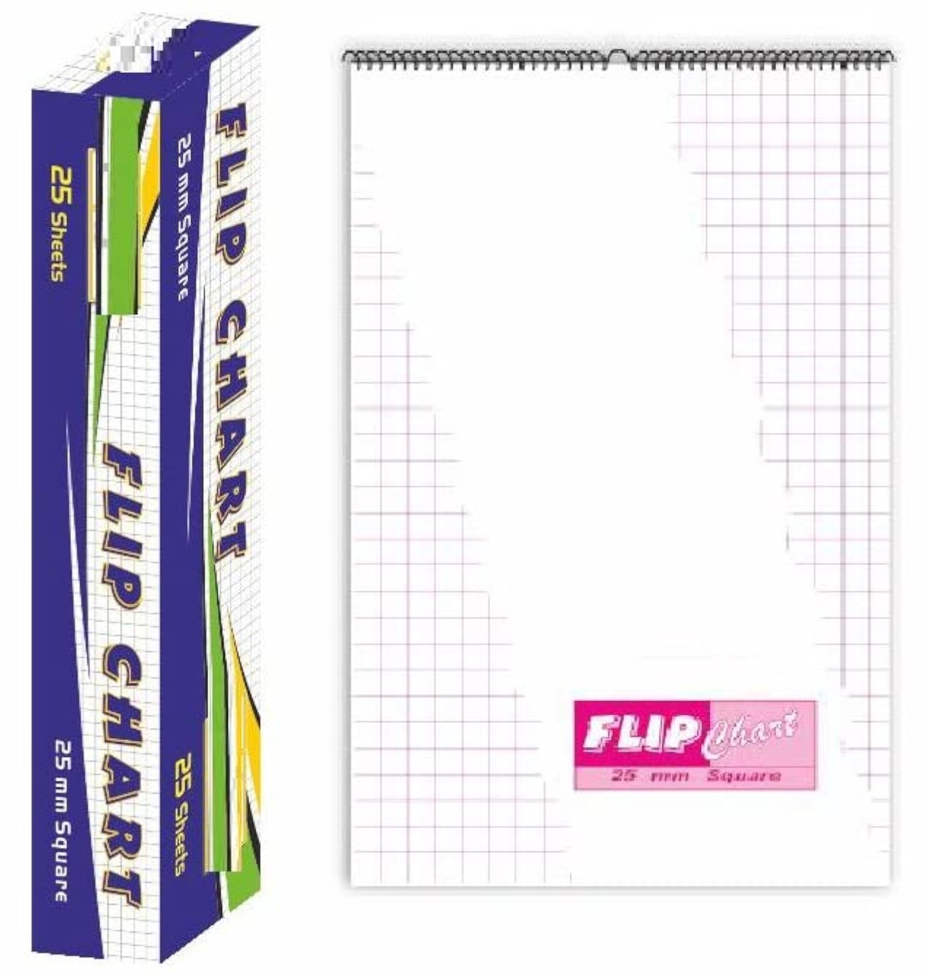 Flip Chart Graph Paper Sheets for Presentations