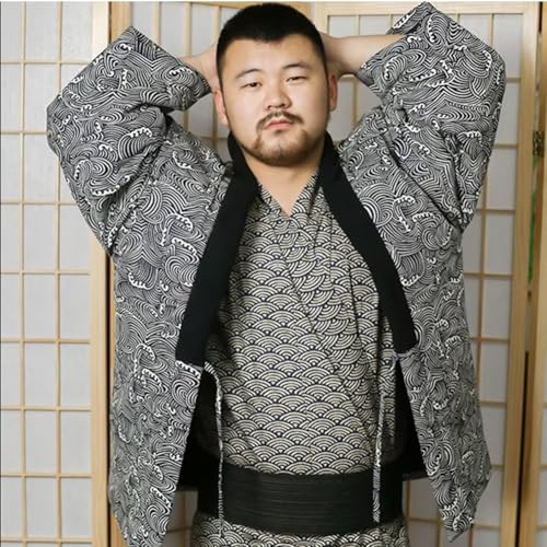 Chaqueta kimono de algodón para hombre: dile adiós al frío en casa este invierno 4