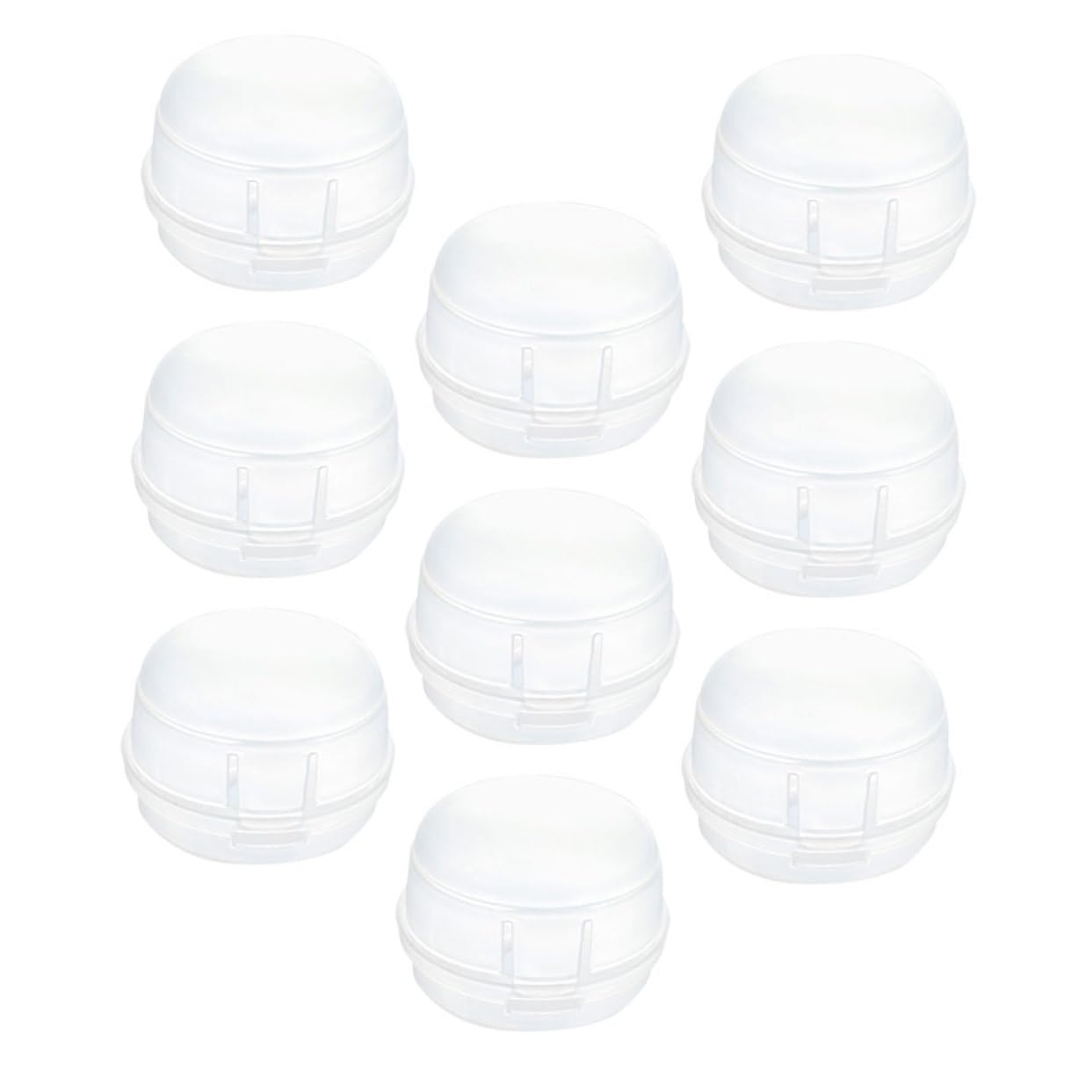 Abaodam 9pcs Kitchen Safety Guard Childproof Stove Knob Cover Pp Material Heat Resistant Easy to Install