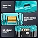 Farmice 18V 6.0Ah Replacement for Makita 18V Battery Compatible with Makita 18 Volt Lithium Battery BL1850 BL1840 BL1830 BL1860 with Type-C Input/Output Port, 2Pack