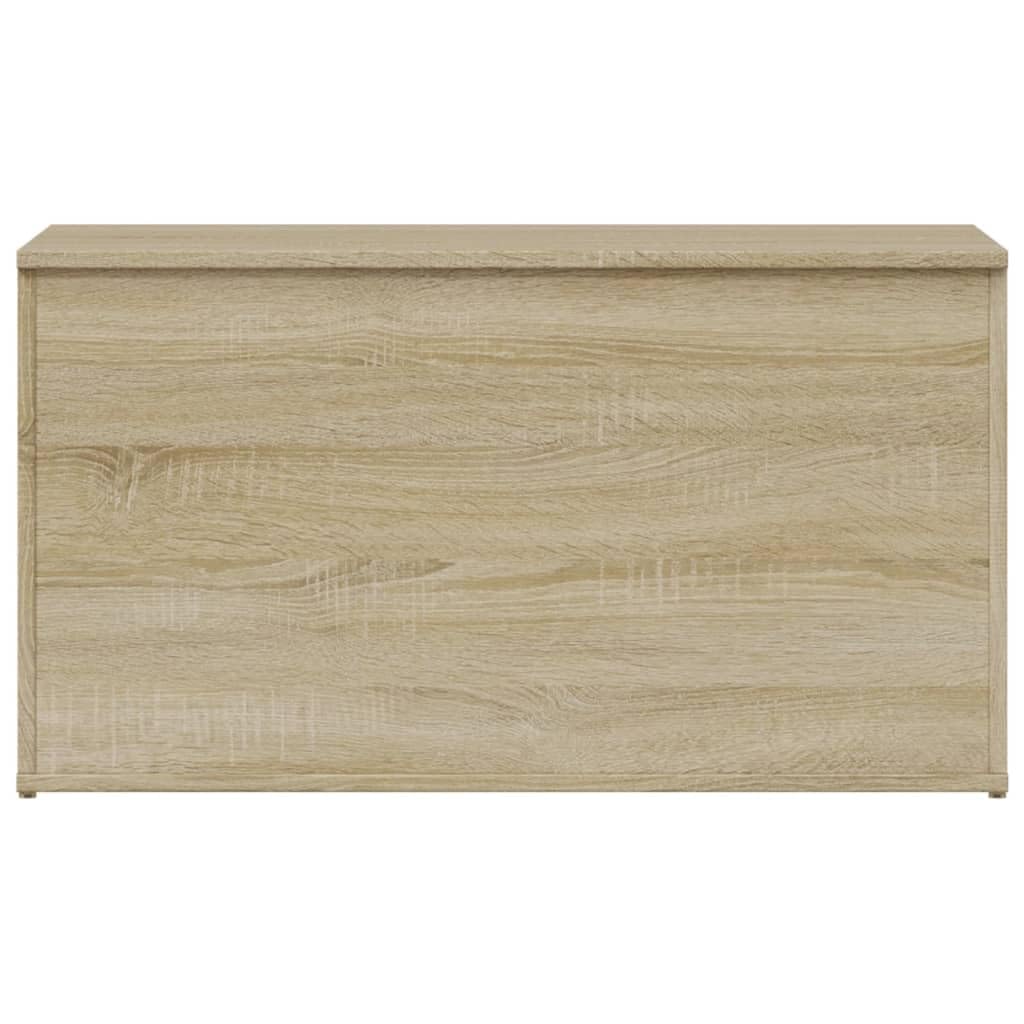 Générique Coffre de Rangement Chêne Sonoma 84x42x46 cm Bois d'ingénierie, Meubles, Armoires & Meubles de Rangement, Coffres de Rangement, Brun, (Poids 24.68KG)