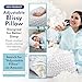 Blissy Silk Pillowcase - 100% Pure Mulberry Silk - 22 Momme 6A High-Grade Fibers - Silk Pillow Cover for Hair & Skin - Regular, Queen & King (Blissy White, Queen)