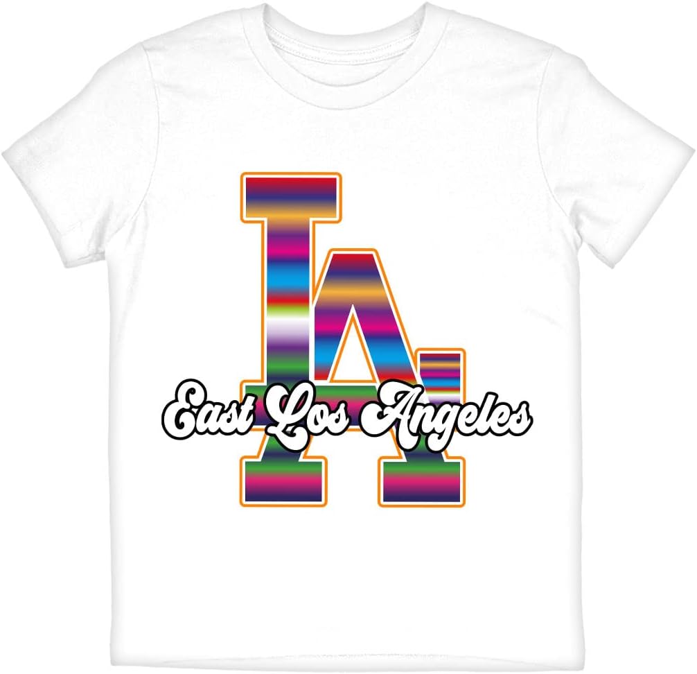 East Los Angeles Kids' T-Shirt - Colorful T-Shirt - Illustration Tee Shirt for Kids