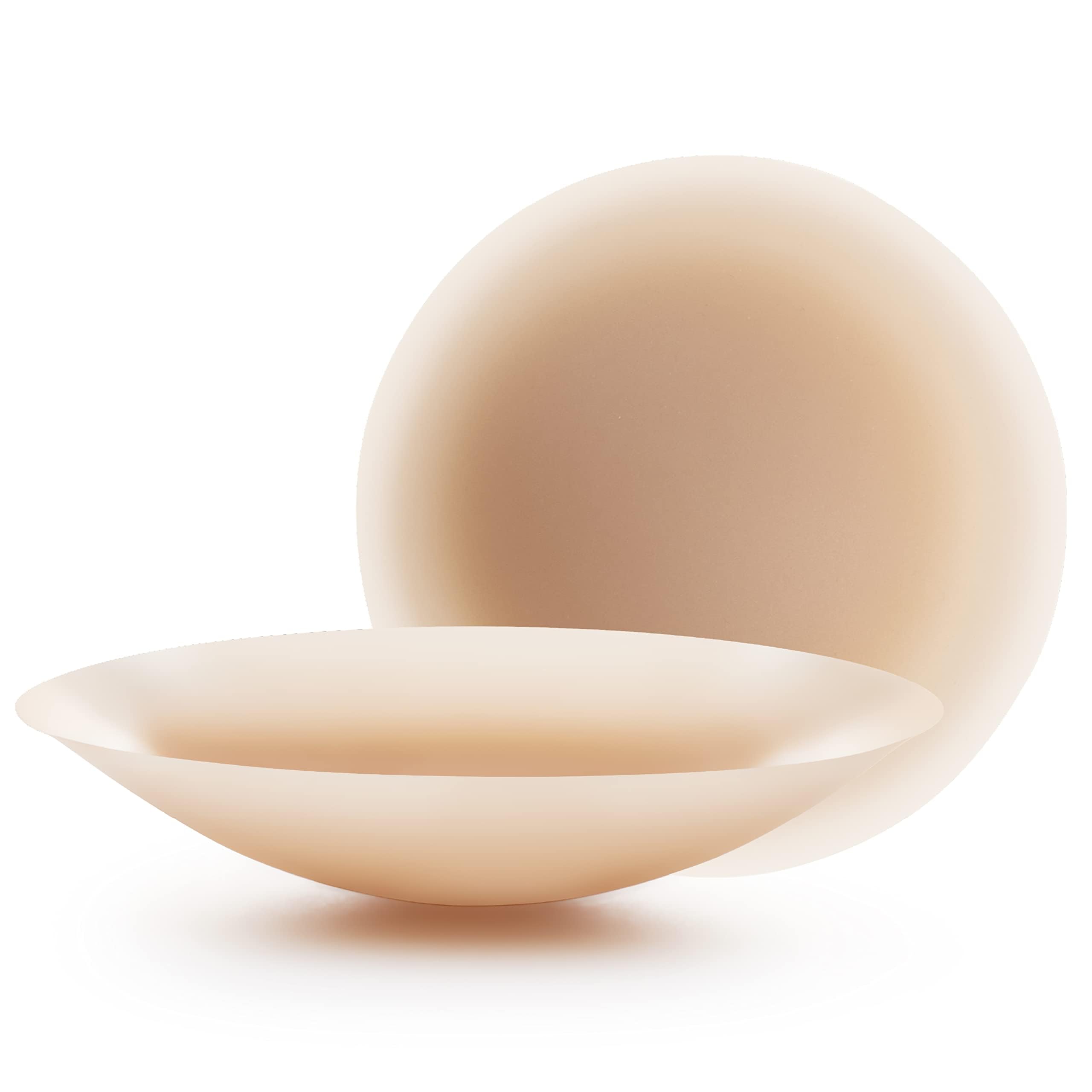 Reusable Nipple Covers for Women - Extra Thick, Teardrop & Semi-Circle Styles - No-Show Coverage for Backless Outfits