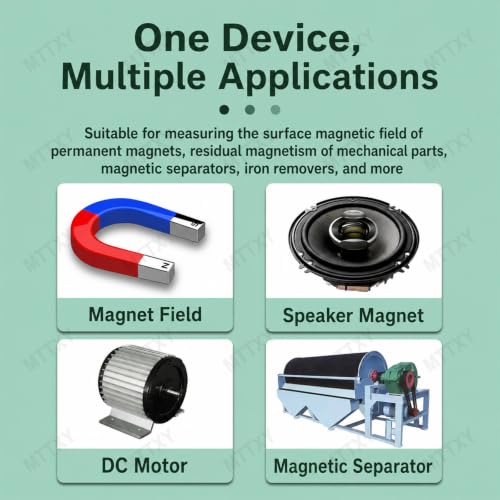 Magnetómetro digital portátil para solucionar pérdidas de flujo magnético 6
