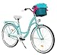 Hollandrad Milord von Milord Bikes Komfort Fahrrad mit Korb