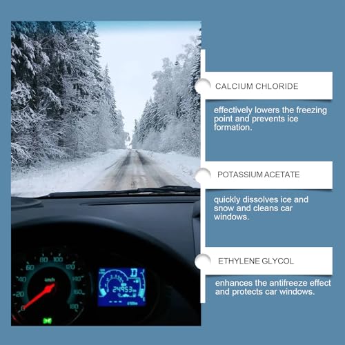 image for Generic 2PCS De-Icer for Car Windshield, 4oz Instant Snow Ice Frost Re