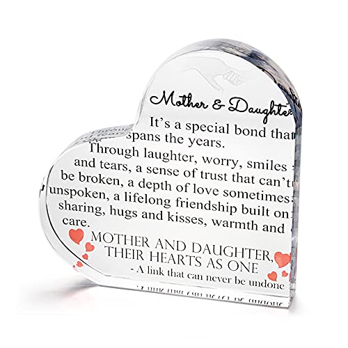 Unijew Gifts For Mom, Unique For Mother From Daughter Son Kids, Birthday Gifts For Mom From Daughter Or Son, Mom Love Heart Gifts For Christmas #TOP3