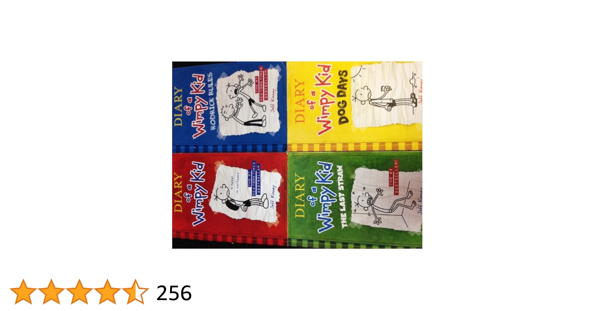 Amazon.com: Diary of a Wimpy Kid Box of Books (1-4