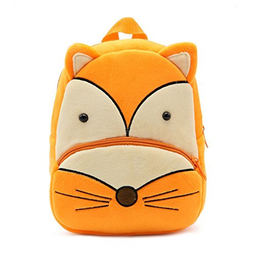 Product Image of the NICE CHOICE Cute Toddler Backpack Toddler Bag Plush Animal Cartoon Mini Travel Bag for Baby Girl Boy 2-6 Years(White Cat)