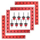 Corner Clamps Right Angle Clamp - 5.5" x 5.5" Clamping Squares 90 Degree Positioning Squares for Woo