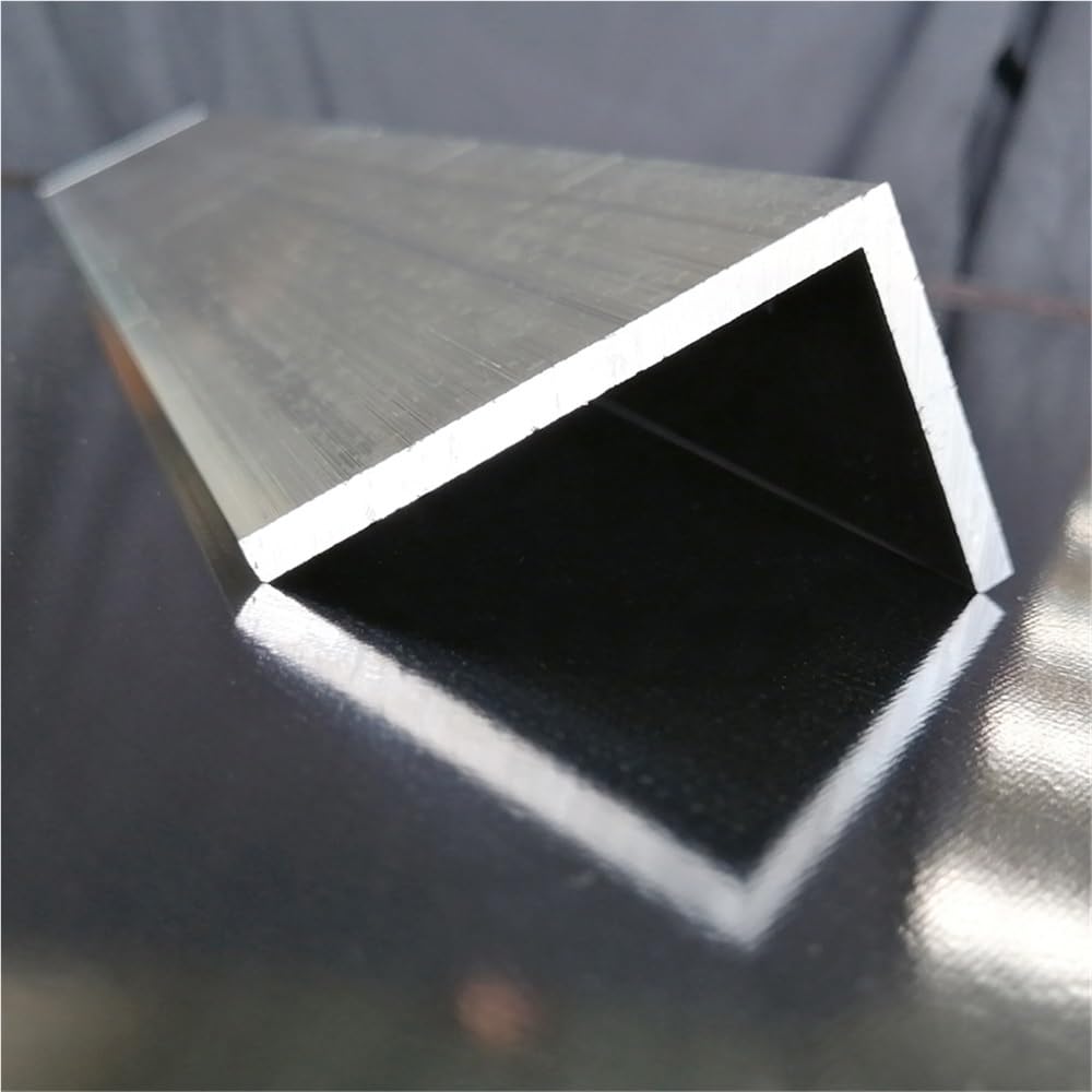 Aluminium-L-förmiges Winkelprofil, 40 x 50 6 mm, Aluminiumlegierungsprofil, rechtwinkliges Blech, L-förmiges Alu-Blech for Robotik-Projekte, 1 Stück(500mm)