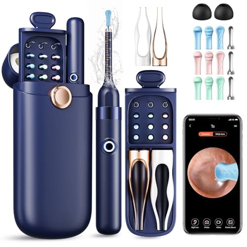 Ear Wax Removal, Ear Cleaner with Camera with Ear Scope, Ear Wax Removal Kit with Camera,Ear Cleaning Tool