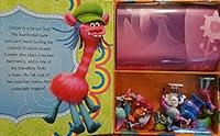 Trolls Busy Book with Play Mat and 12 Figurines 2764333455 Book Cover