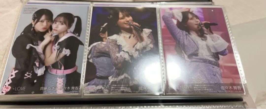 Amazon.co.jp: イコラブ 佐々木舞香 生写真 齊藤なぎさ 卒業