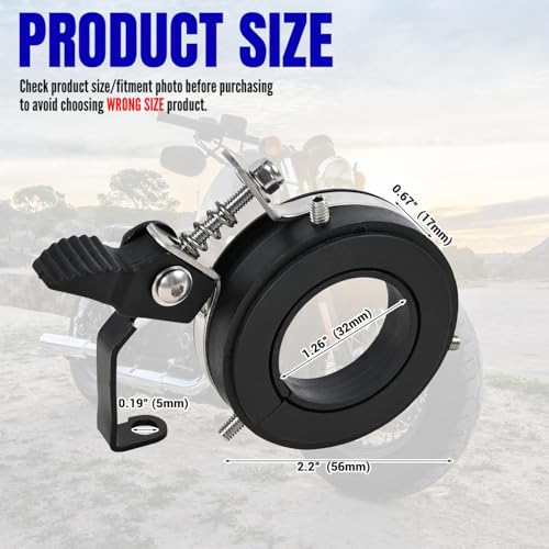Image of Motorcycle Cruise Control Motorcycle Throttle Assist Lock with OEM Grips or Aftermarket Grips,1 1 /8 inch to 1 3 /4 inch Cruise Control Throttle Clamp Accessories for Harley 1990-2025