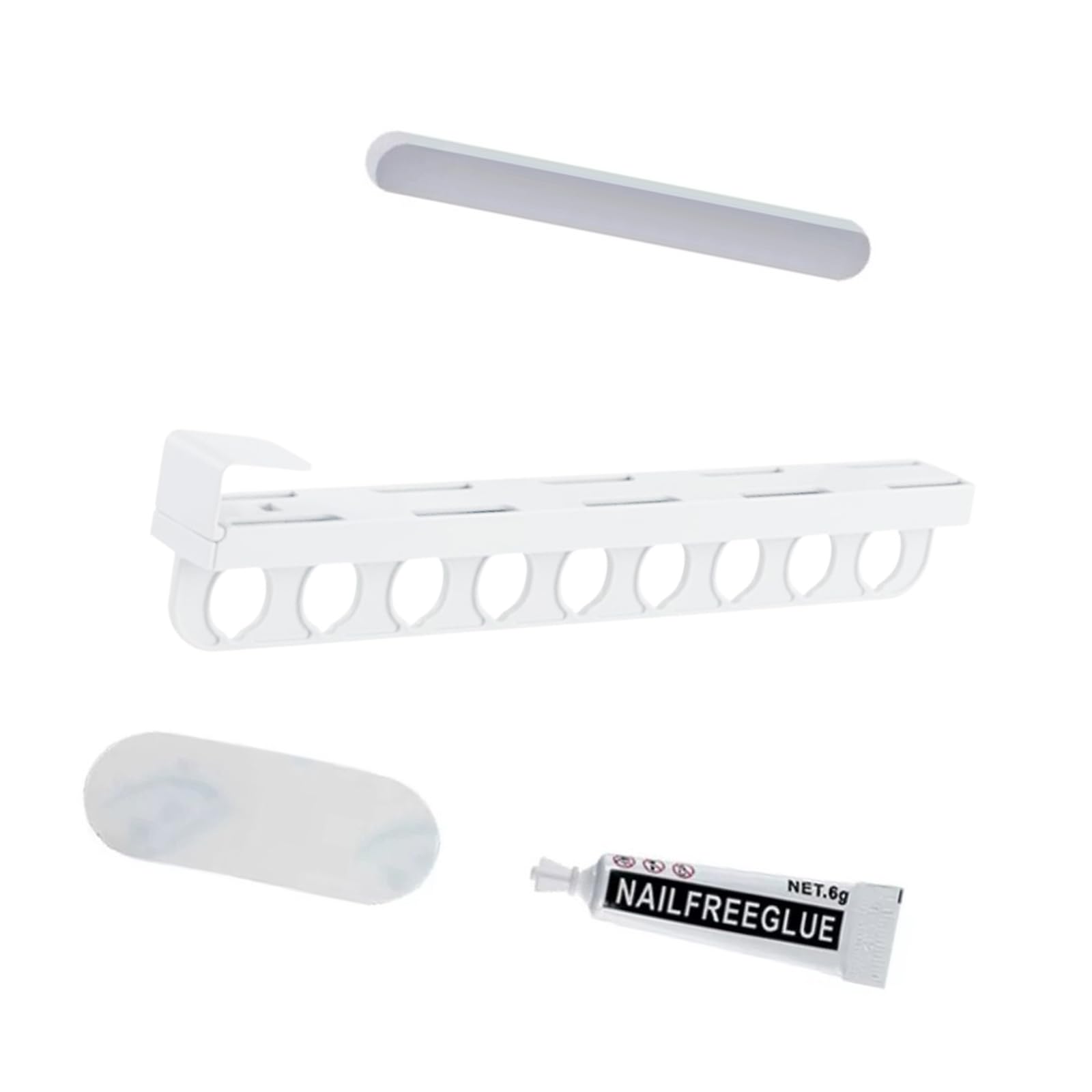 OSNIYAW Expandable Laundry Hanger Offering Versatile Functionality in Bedroom Bathroom or Hallway Modern Clothes Display