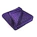 Maxshine 24”x36” Purple Duo Twisted Microfiber Towel (1200GSM) - Large Plush, Rinse-Free Double-Sided Microfiber Drying Towel for Cars