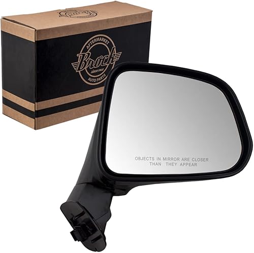 Brock Espejo de repuesto para puerta lateral de pasajero compatible con Vue Captiva Sport 19211048