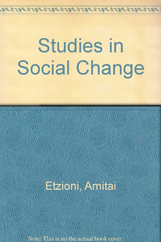 Studies in Social Change 0030566207 Book Cover